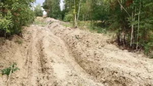 Концессионные работы по канализационному коллектору в поселке Малышева