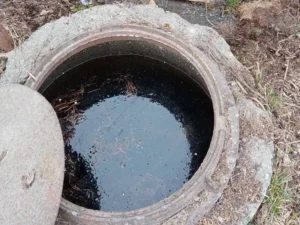 Пожарный колодец на Калинина в п. Изумруд