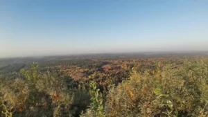 Панорама с отвала за месторождением Квартальный