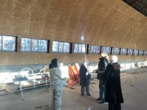 Капитальный ремонт зала спортшколы «Олимп» в поселке Рефтинский