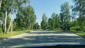 Новая остановка в поселке Малышева